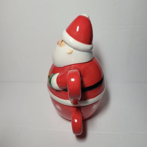 Hallmark Santa Teapot with Cup Stack Set of 3 - Picture 5 of 12